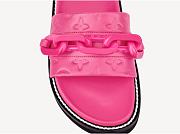 LV SUNSET FLAT COMFORT MULE PINK - 3