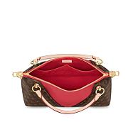 LV V TOTE MM BURGENDY m43951 - 5