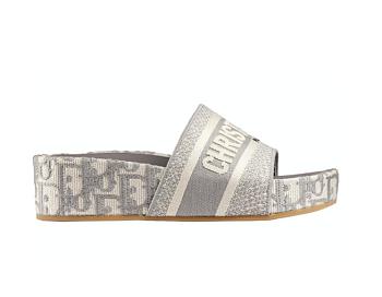 dior sandals grey