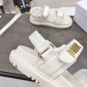 DIOR ACT SANDAL WHITE - 6