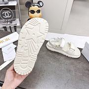 DIOR ACT SANDAL WHITE - 5