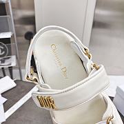 DIOR ACT SANDAL WHITE - 3
