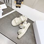 DIOR ACT SANDAL WHITE - 2