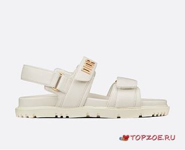DIOR ACT SANDAL WHITE - 1