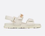 DIOR ACT SANDAL WHITE - 1