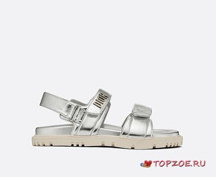 DIOR ACT SANDAL SILVER - 1