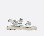 DIOR ACT SANDAL SILVER - 1