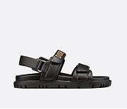 DIOR ACT SANDAL BLACK - 1