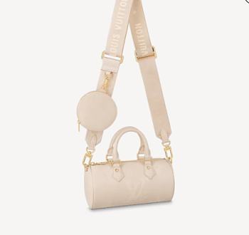 LV PAPILLON BB WHITE M45994 20CM