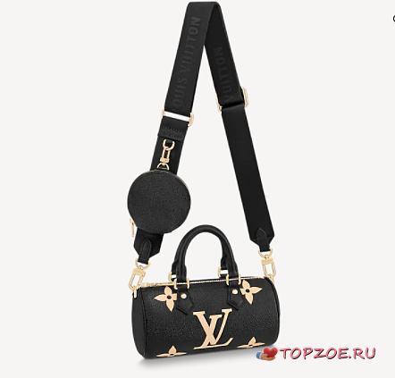 LV PAPILLON BB BLACK M45980 20CM - 1