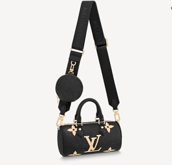LV PAPILLON BB BLACK M45980 20CM