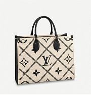 LV ONTHEGO MM M46016 WHITE 35CM - 1