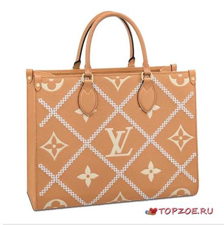 LV ONTHEGO MM M46016 BLACK 35CM - 1