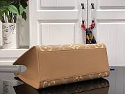 LV ONTHEGO MM M46016 BLACK 35CM - 3
