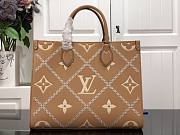 LV ONTHEGO MM M46016 BLACK 35CM - 6