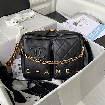 CHANEL CAMERA BAG CALFSKIN 20.5CM