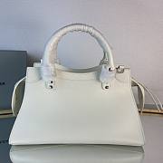 BALENCIAGA MOTORCYCLE MEDIUM BAG WHITE 22CM - 3