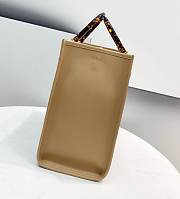FENDI SUNSHINE MEDIUM LIGHT BROWM 35CM - 3
