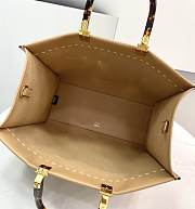 FENDI SUNSHINE MEDIUM LIGHT BROWM 35CM - 2