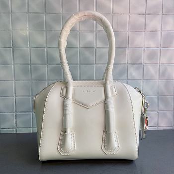 GIVENCHY ANTIGONA MINI BAG WHITE 18 CM
