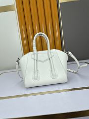 GIVENCHY ANTIGONA SMALL BAG WHITE23 CM - 4