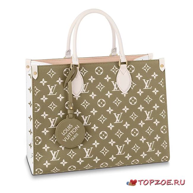 LV ONTHEGO MM M46060 GREEN 35CM - 1