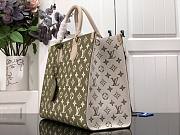 LV ONTHEGO MM M46060 GREEN 35CM - 3