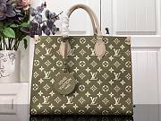 LV ONTHEGO MM M46060 GREEN 35CM - 4