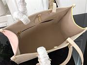 LV ONTHEGO MM M46060 PINK 35CM - 3