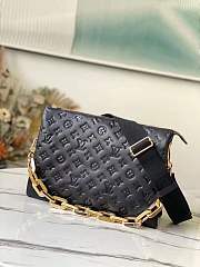 LV COUSSIN BLACK 34CM - 1