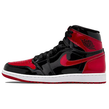 Air Jordan 1 Retro High OG Bred Patent