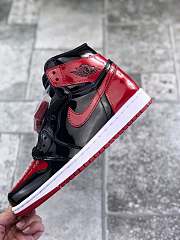 Air Jordan 1 Retro High OG Bred Patent - 5