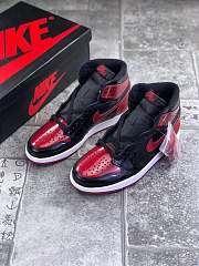 Air Jordan 1 Retro High OG Bred Patent - 4