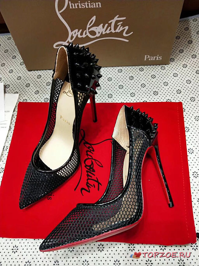 Christian Louboutin HEELS-03 BLACK - 1