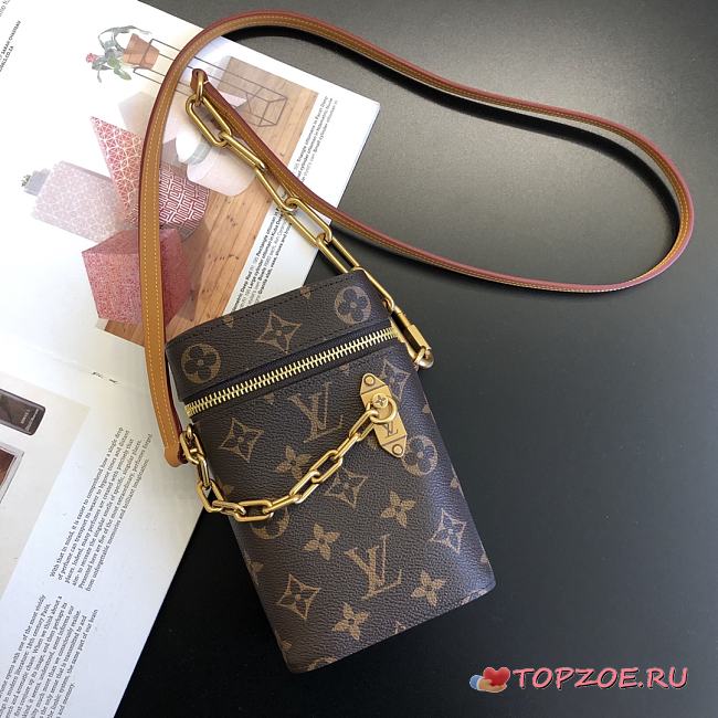 LV Phone Box Monogram Legacy Brown 17CM - 1