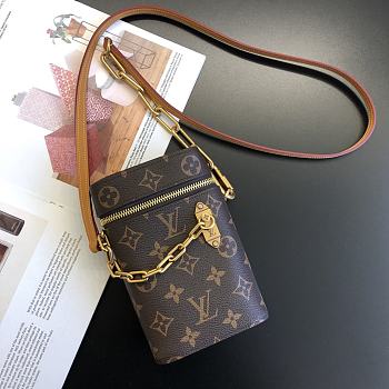 LV Phone Box Monogram Legacy Brown 17CM