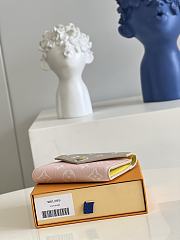 LV WALLET VICTORINE SPRING IN THE CITY PINK 12CM - 3