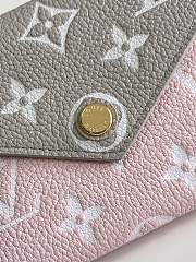LV WALLET VICTORINE SPRING IN THE CITY PINK 12CM - 6