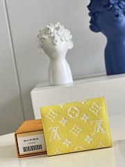 LV WALLET VICTORINE SPRING IN THE CITY YELLOW 12CM - 6