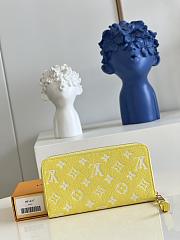 LV ZIPPY WALLET VICTORINE SPRING IN THE CITY YELLOW 19.5CM - 6