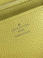 LV ZIPPY WALLET VICTORINE SPRING IN THE CITY YELLOW 19.5CM - 4