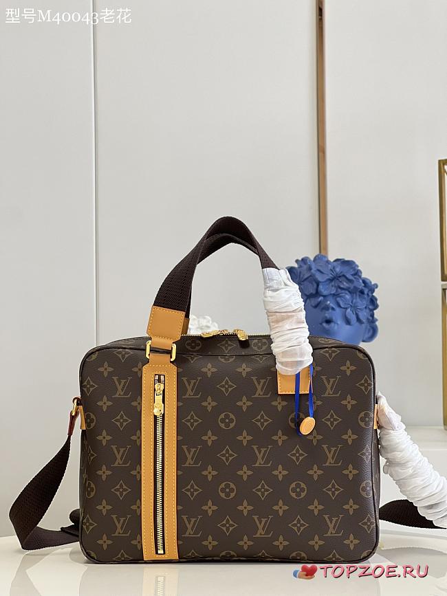 LV MONOGRAM BRIFECASE M40043 35.5CM - 1