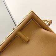 FENDI FIRST SMALL BROWN 8BP129 SIZE 26 CM - 4