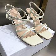 DIOR HEELS RHODES CREAM 7.5CM - 4