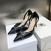 DIOR HEELS-02 BLACK 7CM - 1
