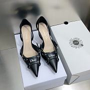 DIOR HEELS-02 BLACK 7CM - 6