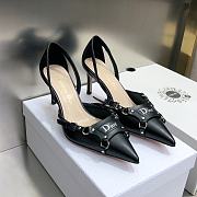 DIOR HEELS-02 BLACK 7CM - 5