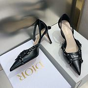 DIOR HEELS-02 BLACK 7CM - 4