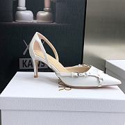 DIOR HEELS-02 WHITE 7CM - 2