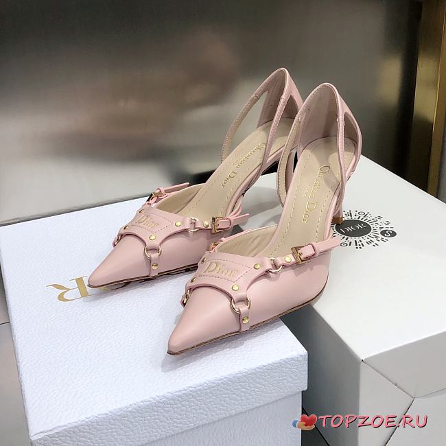 DIOR HEELS-02 PINK 7CM - 1